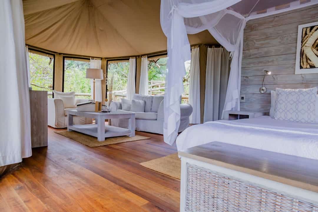 Nambwa Tented Lodge Bedroom