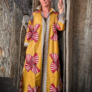 African Monarch Lodges Rouge Jacket Dress